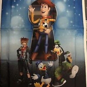 Kingdom Hearts Fabric poster